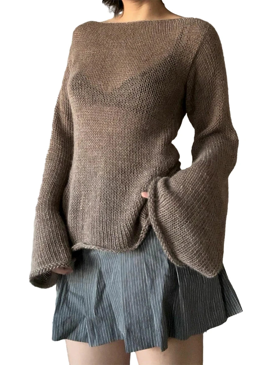 Tie Back Sweater